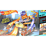 Hot Wheels Color Shifters Flame Fighter Playset